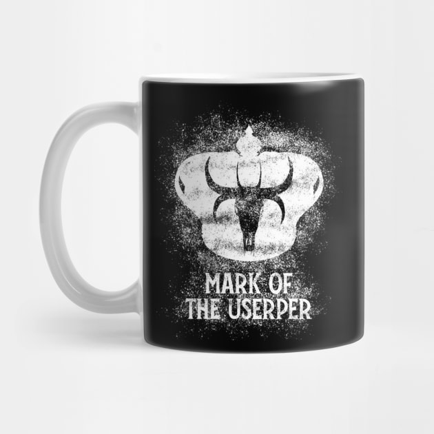 Mark of the Usurper (white W/Text) by McNerdic